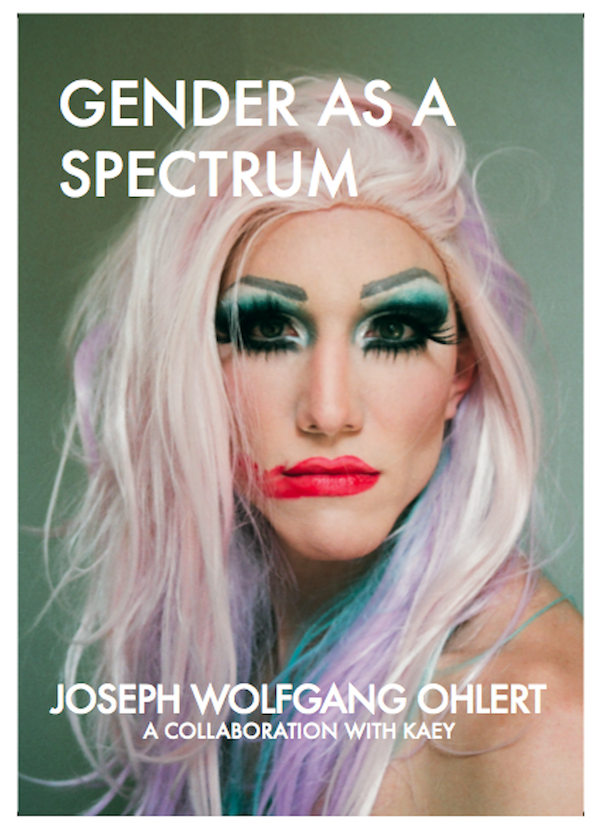 Das Coverbild von COVERBILD Gender as a Spectrum einem Buch von Wolfgang Joseph Ohlert